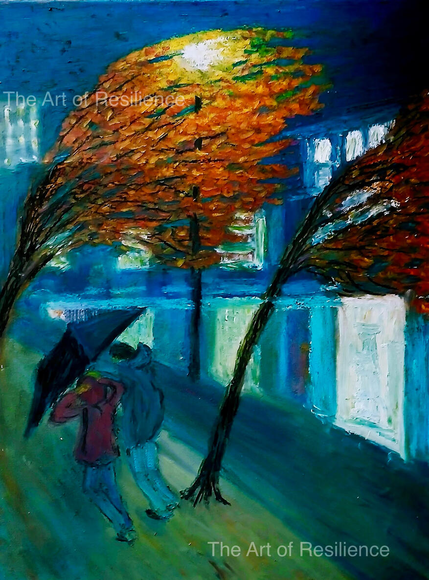 C07 - Autumn Winds [RC 2025] Oil pastels