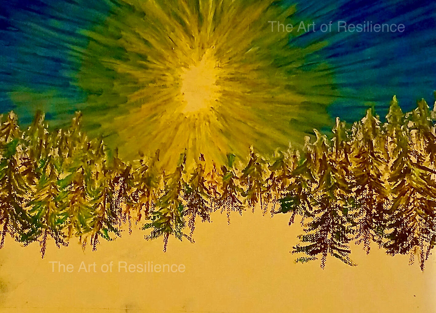 CA03 - Late afternoon one winters day [RC 2025] Oil pastels